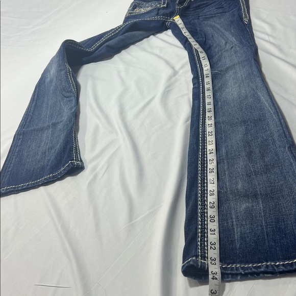 Rock revival women’s Tali bootcut jeans size 25x33 Y2K - Picture 9 of 11